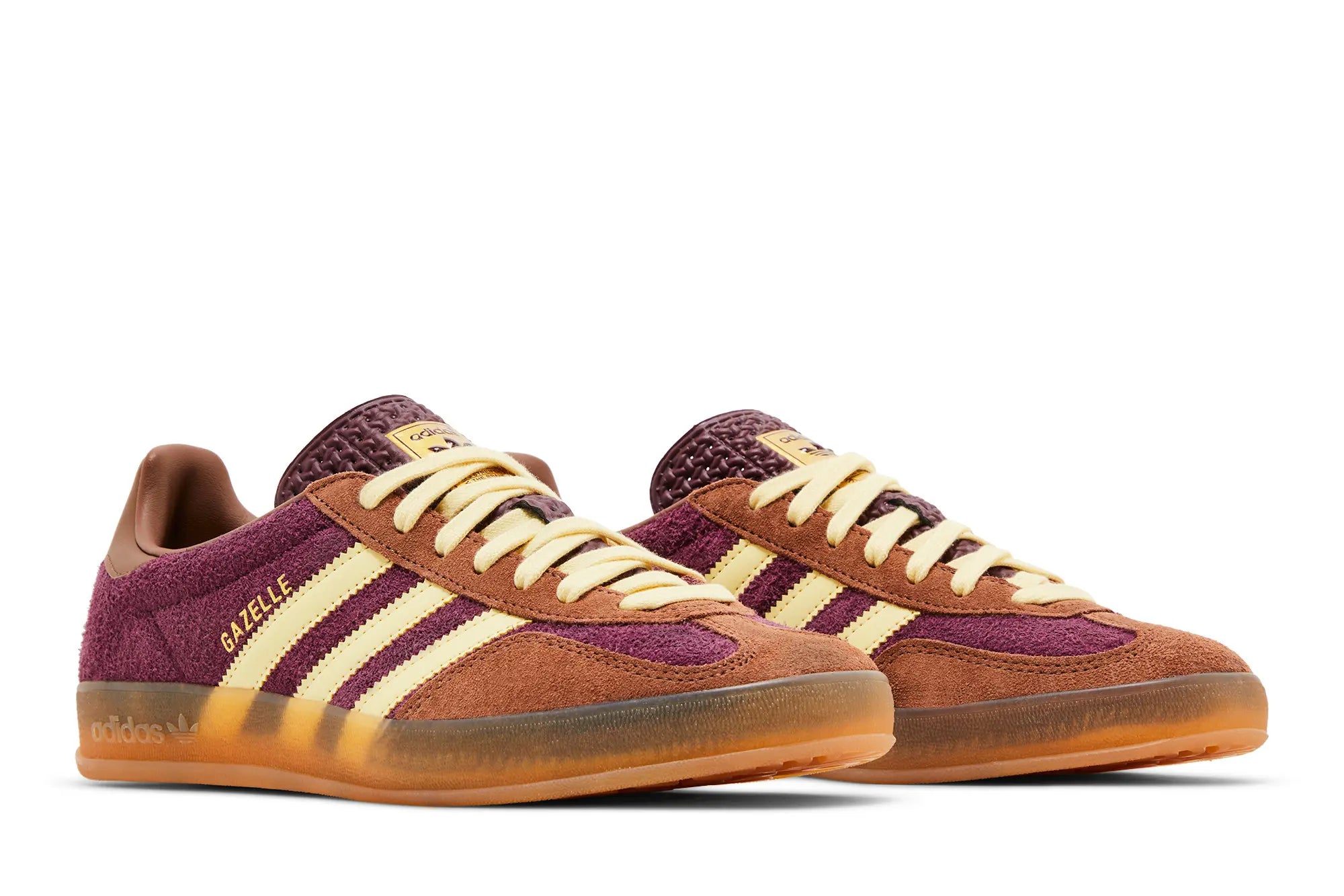 Adidas Gazelle Indoor 'Maroon Almost Yellow'