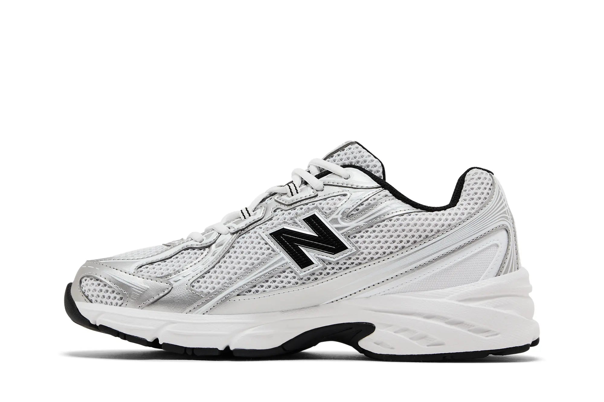 New Balance 740 'White Silver Metallic Navy'